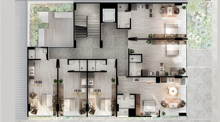 Plano de piso — KU27